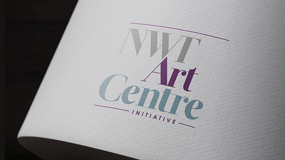 NWT Art Centre Initiative branding graphic design logo design typography