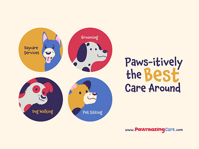 Pawmazing Care - Branding branding graphic design logo