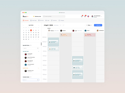 📅 Smooth Scheduling with Bookin Admin Dashboard booking system