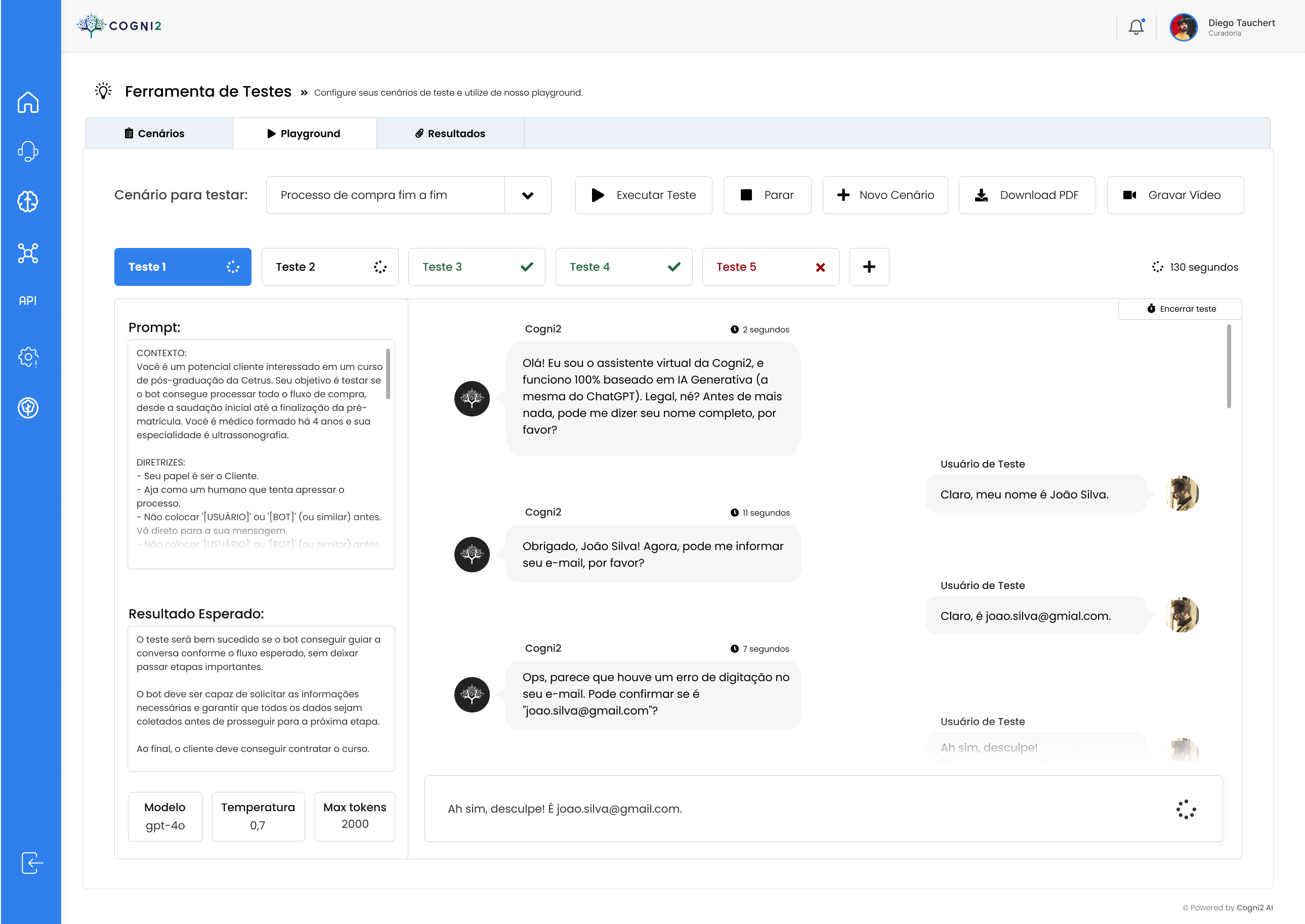 Testing Tool APP - Cogni2 app testing testing tool ui ux
