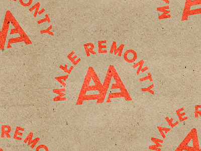 Małe Remonty - logo brand brand identity construction fun graphic design ladder logo logotype minimal renovation simple symbol vector