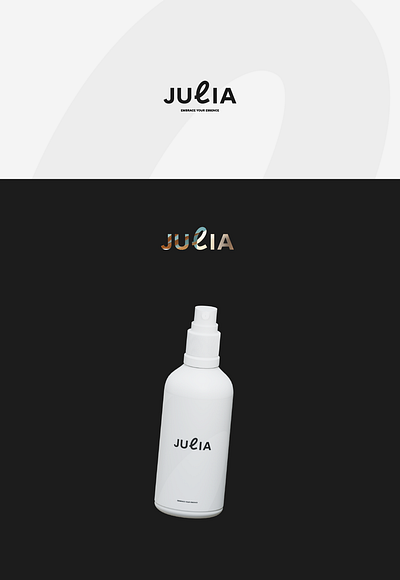 Julia (logo concept) beauty branding concept cosmetics design logo