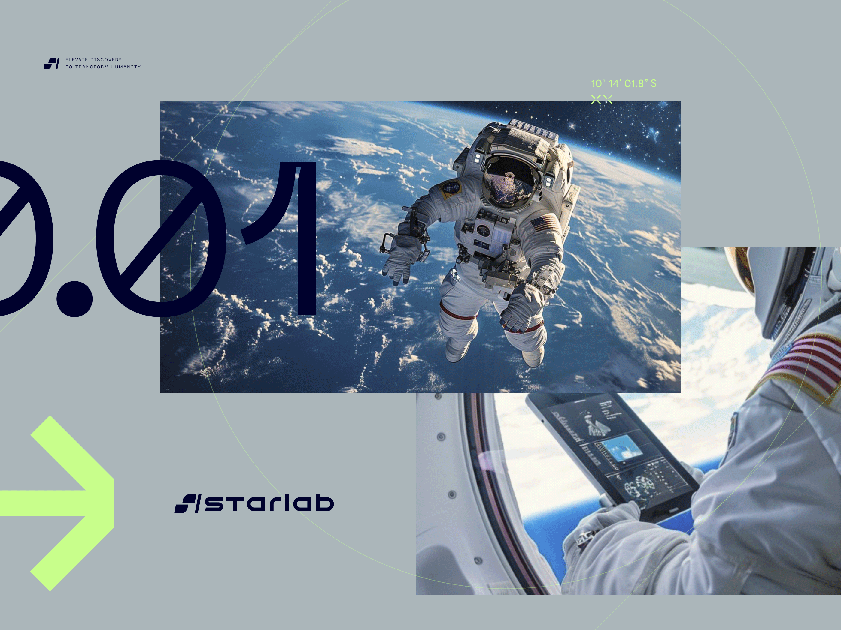 Starlab - brand style guide branding concept design illustration layout logo nasa space spacex ui web web design