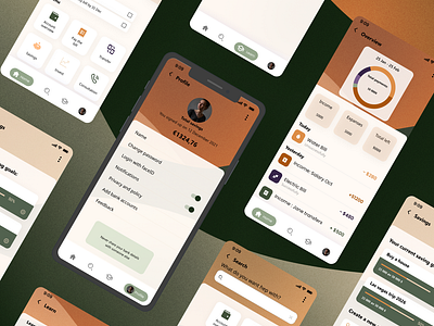 CachInn Saving App design finance financing investing mobileapp saving saving app uxui