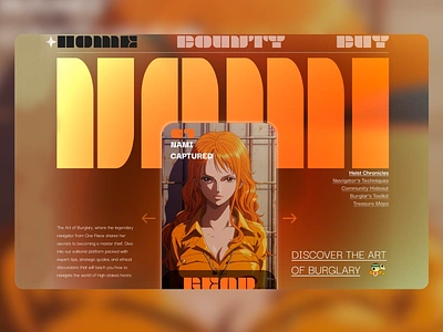 Anime Сharacter Web Platform adventure ai anime anime girl art of burglary artificial intelligence character character design comics guide app interface japan landing page manga mangaart map navigation platform uidesign web design