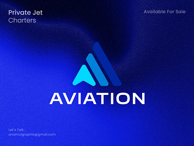 Aviation : Letter A Private Jet Charters logo Design a letter logo a logo air logo aviation aviation logo charters exclusive letter a logo logo design modern logo privet jet lgoo symbol terminals travel hotel travel logo visual design