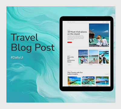 Blog Post #DailyUi blogpost dailyui