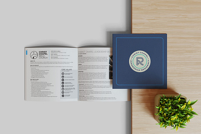 Book Layout Design - Christ Chapel Residency branding design graphic design identity layout logo print typography