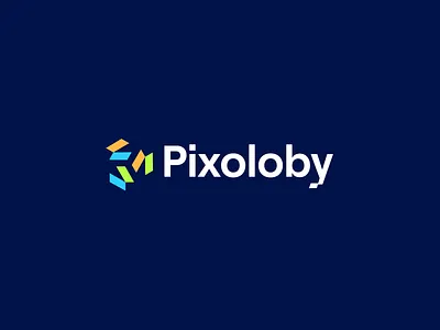 pixoloby logo design gaming logo logo design media pixel play