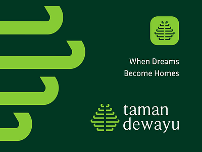 Dewayu - gate, temple, real estate logo design bali branding company logo culture design door garden gate graphic design green house icon icon design logo logo design modern real estate simple symbol temple