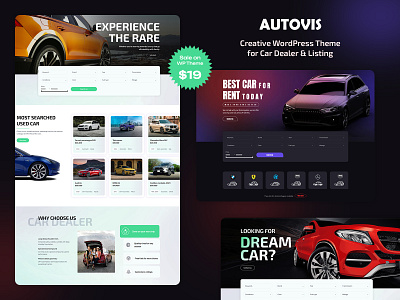 Autovis - Car Dealer and Listing WordPress Theme wordpress theme