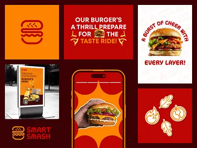Burger logo design brand style brand style guide branding design burger branding burger design burger logo creative logo delivery logo food branding food logo minimal burger logo professional branding simple burger logo style guide design