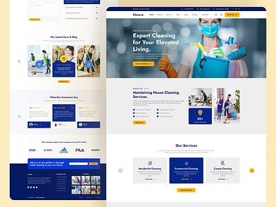 Clinova: Clean & Modern Cleaning Services Website Case Study casestudy cleandesign cleaningservices clinova designinspiration digitalexperience dribbbleshots landingpage minimalistdesign moderndesign responsivedesign servicedesign ui uidesign uiuxdesign userexperience ux uxdesign webdesign websitecasestudy