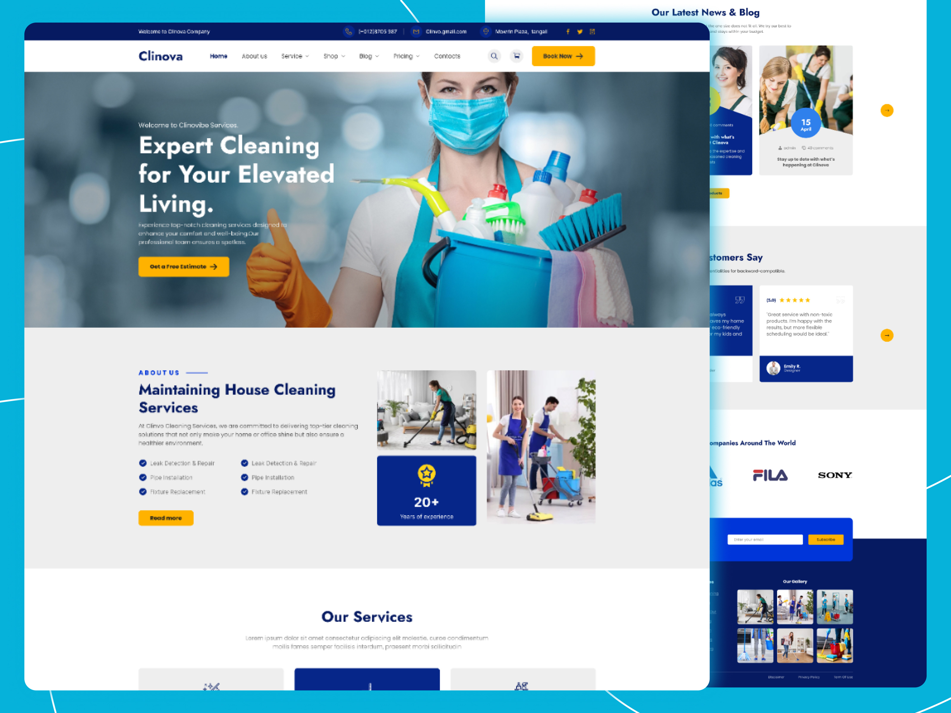 Example of Creative Web Page Design