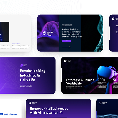 AI Pitch Deck Presentation Design ppt design