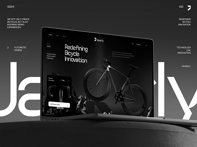 Javerly Website Design bicycle design figma graphic homepage landing page landing page design shop sport sport website ui ui design uiux website website design