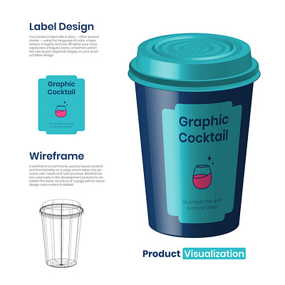 Product Visualization 3d branding design graphic design illustration illustrator logo logo design product design typography vector