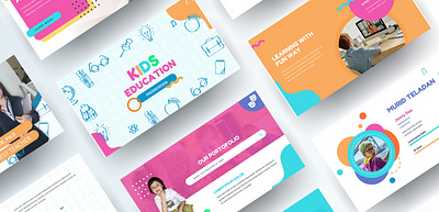 Kids Education Presentation Template clean design clean slides design design design strategy educational slides google slides design google slides template illustration marketing presentation presentation layout