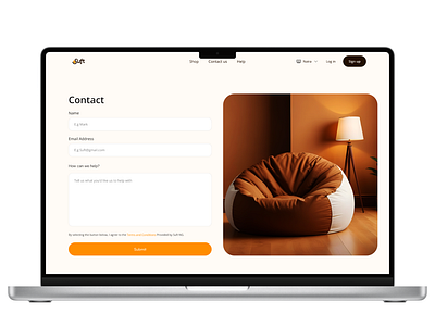 E-commerce contact page animation branding design ecommerce logo prototyping ui ux visualdesign