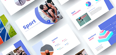 Sport Presentation Template Design business growth presentation