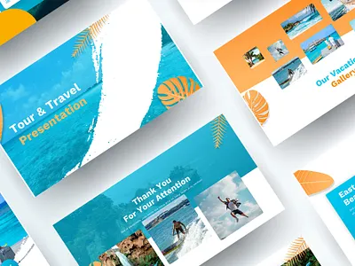 Tour & Travel Presentation modern pitch deck