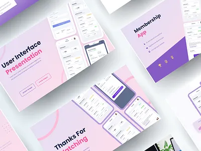 User Interface Presentation Template business proposal slides clean design design strategy google slides design google slides template marketing presentation