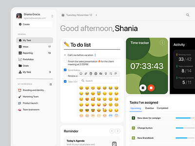 To do list (UI dashboard) dashboard to do list ui ui dashboard uiux