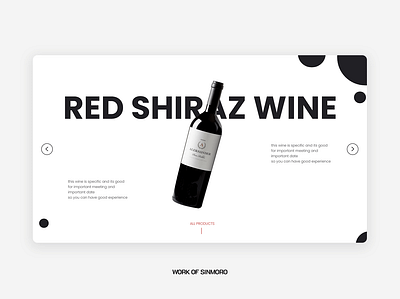 Shiraz Wine ui