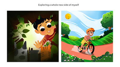 Character designing exploration animation illustration children book