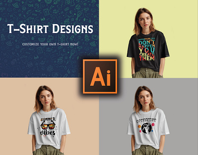 Custom T-Shirt Design design dress graphic design illustrator logo shirt t shirt tshirt