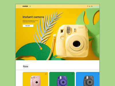 Online-store Instant Camera