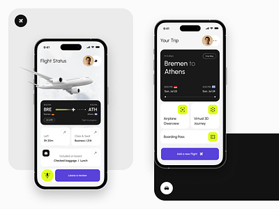 Flight Booking Mobile App - Product Design & UI UX ai mobile app airplane app design agency app design studio booking booking app flight flight app flight booking flight search flights app ios iphone mobile app mobile app design ticket ui uiux ux voice assistant