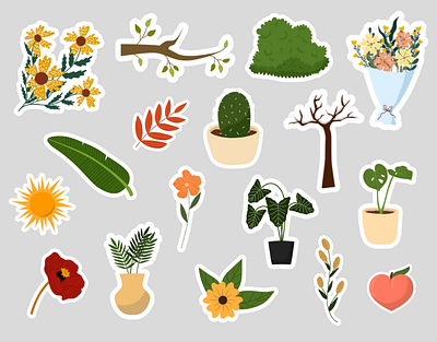 Vector Clipart 2d clean graphics clipart digital art digital illustration elements graphic design illustration nature illustration sticker vector art vector graphics