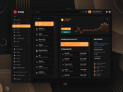 Crypto Wallet Dashboard Template admin dashboard crypto crypto dashboard crypto tokens crypto ui crypto wallet crypto wallet app crypto wallet dashboard crypto website dashboard dashboard design dashboard ui financial dashboard uiux wallet app wallet dashbaord wallet integration wallet management web design web3