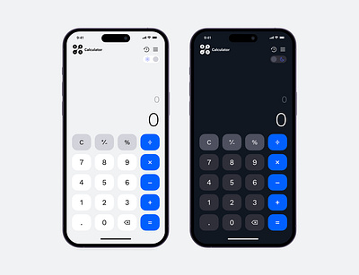 Calculator Mobile App Design calculator design app dailyui figma