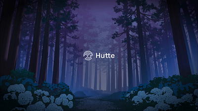 Hutte | Animated background animated background animation case study trees