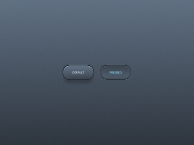 Skeuomorphic Button button control design graphic design skeuomorphism ui