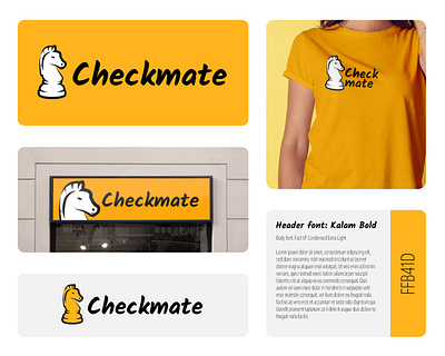 Checkmate Logo awesome branding design games graphic design logo tabletop vector