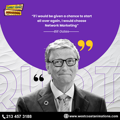 Starting Fresh: Why Network Marketing Inspires Even the Biggest bill gates network marketing quote of the day