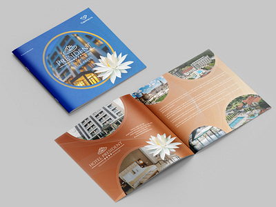 Square Brochure Print Design aquapark baile felix branding brochure design oradea president print