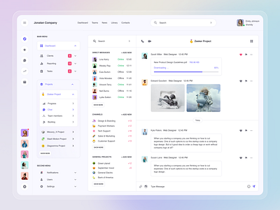 Task Management Dashboard 📋 admin panel crm dashboard product saas task task board ui ux