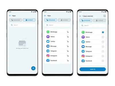 Lock Apps UI app design app lock ui app privacy ui app security design graphic design lock app ui design lock screen design lock screen ui mobile app privacy mobile app security mobile lock app mobile privacy design password lock ui privacy lock app secure app ui security app ui ui design for lock apps ui design for security uiux design user security ui