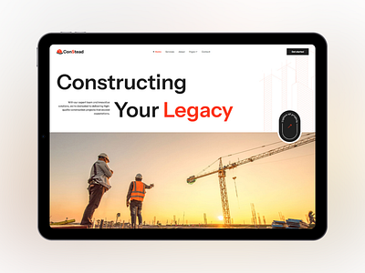 Construction Company Website Template architecture business construction consulting agency contractors plumbers renovations