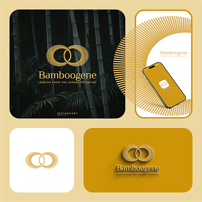 Bamboogene Logo (logo project design for client) 3d animation apparel brand identity branding design graphic design illustration infographics instagram post logo logo icon logo project logoart minimalist minimalist logo motion graphics simple logo ui web design