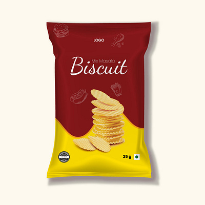 Mix Masala Biscuit Delicious Food Packaging Design adobe illustrator advertising brand design brand identity business design food graphic designer illustration label management manufactutring marketing package packaging design print product promotion sales visual identity