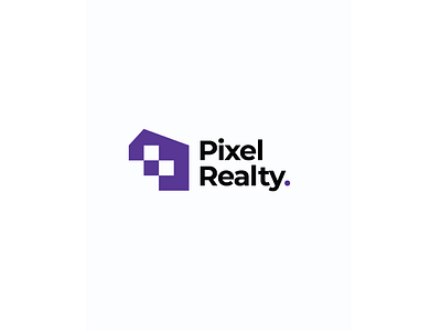 Pixel Realty Brand Identity - for a Real Estate Company brand identity branding design graphic design logo logotype product design typography ui ux vector web design