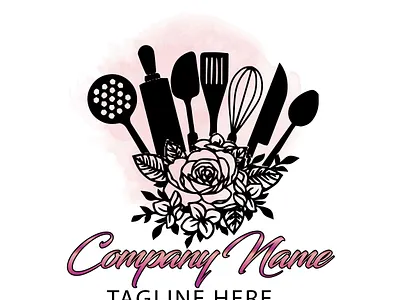 Bakery logo bakery logo graphic logo watercolor