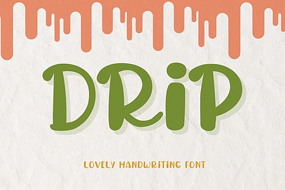 Drip Cute Handwriting Font big font bold font bubble font cool font cursive font cute font drip cute handwriting font fancy font font groovy font handwriting font handwritten font modern font procreate font quirky font retro font sans serif font swash font y2k font