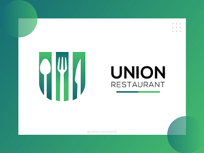 Union Restaurant Logo organic logo