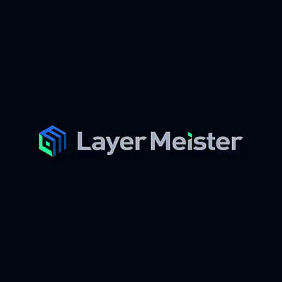 3D printing Service Logo - LayerMeister 3d 3d printing animation art direction branding graphic design logo startup